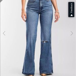 Wrangler wanderer flare jeans color retro mid